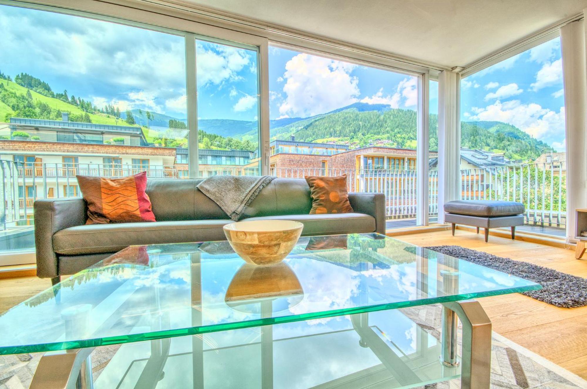 Penthouse Ari - By Alpen Apartments Zell am See Bagian luar foto