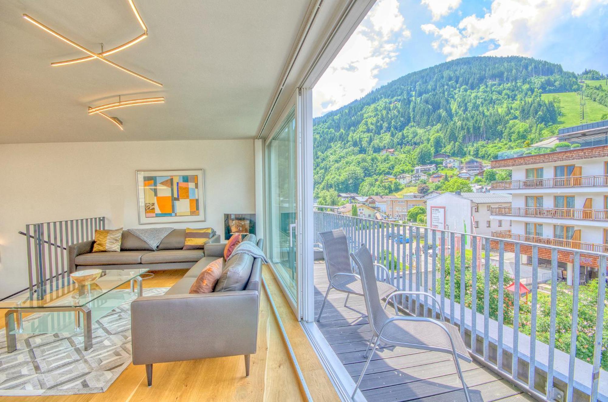 Penthouse Ari - By Alpen Apartments Zell am See Bagian luar foto